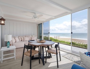 El Mar Villa | Oceanfront Luxury Condo w/Sunroom Patio + Beach Access 5