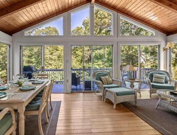 Fire Pit Sun Room Central AC and Games 5