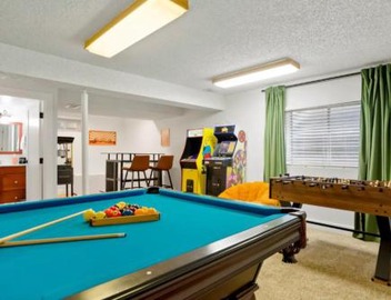 Game Room Fire Pit Arcade Outdoor Dining 2