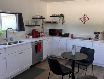 Gay owned fully renovated casita relaxation. Private and clothing optional. 4