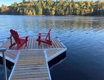 Gorgeous Lakefront A-Frame Cabin! 3