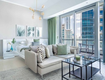 GuestReady - Studio | Balcony-Marina View 4