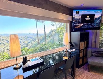 HOLLYWOOD HILLS JETLINER VIEWS at STUDIO 1080 HOLLYWOOD 3