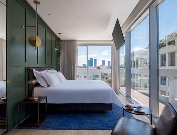Ink Hotel Tel Aviv with a bunker shelter room 3