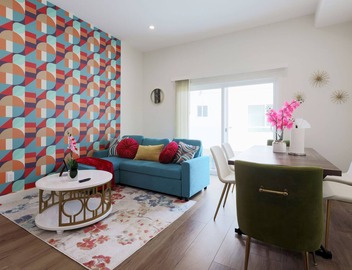 Insta-Worthy Modernistic 4B4B Suite 2