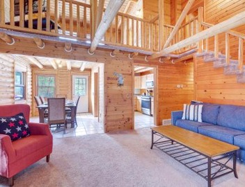 Interlochen Cabin with Fireplace - Near State Park! 4