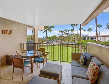 Kamaole Sands 10-307, Ocean View, Large Lanai, Twin Murphy Beds, Split-AC, Wi-Fi 2
