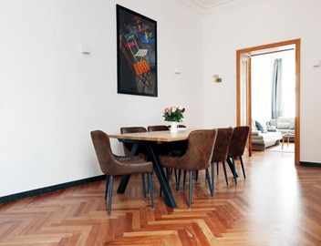 KATZ by ROCKCHAIR Apartments l SUPERHOST Status l 3 Bedrooms Boxspringbeds 2 Bathrooms in City Center - Cozy Family & Business Flair welcomes you! 4