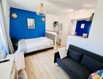La vie en bleu - Studio proche de Paris 3