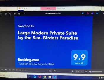 Large Modern Private Suite by the Sea- Birders Paradise 2