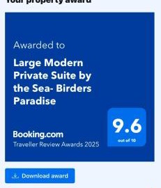 Large Modern Private Suite by the Sea- Birders Paradise 3