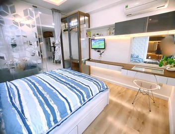 Linda Apartment-ICON56-District4-3mins to center dtrc1- INFINITY POOL- AWESOME ROOFTOP 3