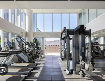 Luxury Residence in Center of Los Angeles 1B1B with Huge Balcony -Pool and BBQ on Roof 5