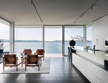 Luxury waterfront home with pool and beach access 3
