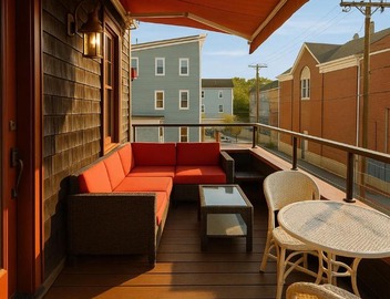 Magical Post and Beam Loft Downtown Newport! 3