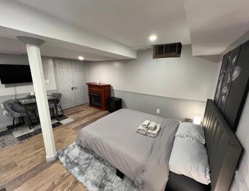Modern, basement apartment, close to airport 4