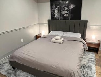 Modern, basement apartment, close to airport 5