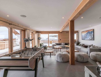 Modern chalet in Combloux with pool and wellness area 2