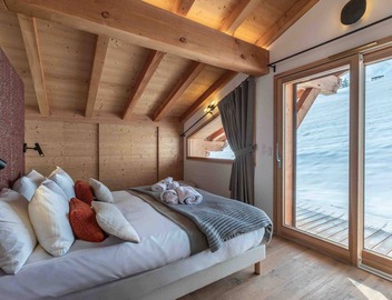 Modern chalet in Combloux with pool and wellness area 5