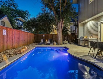 Modern Estate with Private Heated Pool 3