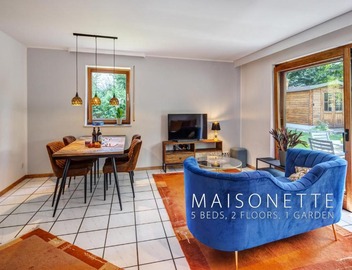 Moderne Maisonette mit Garten 5