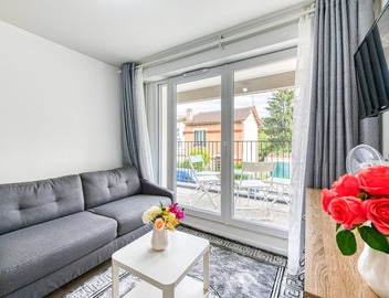 Moulin à Vent A14 - Appt pour 4 avec balcon 4