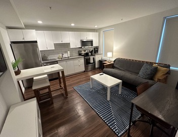 Newly furnished 1 bed, 1 bath. Views of the whole city! 4