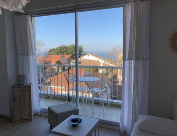 Nice studio for 2 people in Arcachon with pool view - 100 m from the beach 5