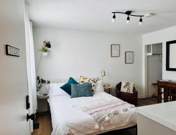 NookSide Nest Studio Queen Parking Kitchenette 2