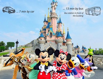 Once Upon A Time - 7min From DisneyLand - Free Private Parking - Self checkIn - Balcony - Barbecue 3