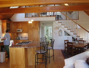 Open Plan Shorefront Home With Dock And Sunsets 2