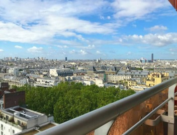 Paris panoramic view with A/C 4