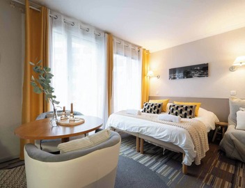 Paris Porte de Versailles Cosy Lodge 1 Appart, parking, wifi 4 pers 5