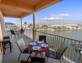 Pets Allowed! Waterfront! Walk to Beach! Pool, Hot Tub, FREE Activities! ~ 603 Harborview Grande 4