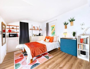 Private Berkeley Hills Studio Suite With Laundry 4