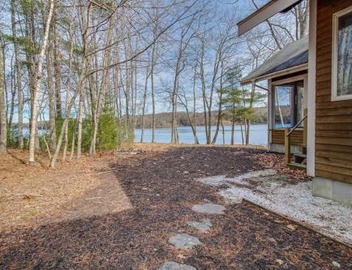 Private waterfront home with large deck & deep water dock 5