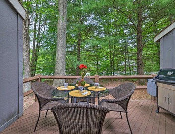 Quiet Mountain Retreat | Lake Harmony | Fireplace 2