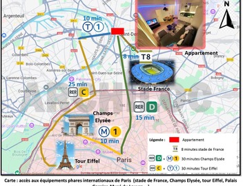 Roi de la Seine à Paris, stade, Gare parking et terrasse 4