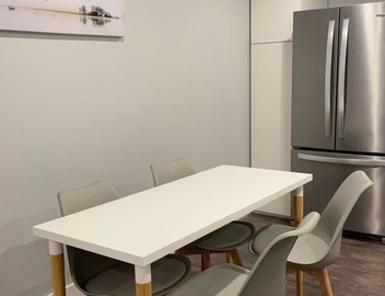 Rustic modern garden level suite 2