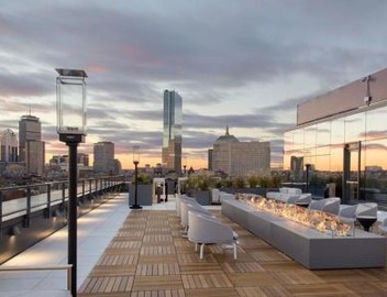 Seaport Apartment Fireplace Gym & Pool Access 5