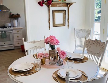 Shabby Chic Rose Cottage Southern California 5