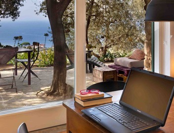 Sorrento houses with terrace, pool, garden, sea view, wifi 5