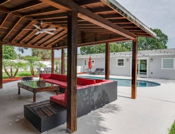 South Tampa Pool and Cabana Home 5