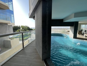 Spacious two bedroom apartment with beautiful view of the city and the sea! 4