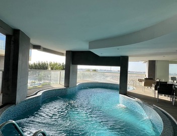 Spacious two bedroom apartment with beautiful view of the city and the sea! 5