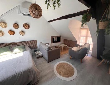 Studio cosy - climatisation- Centre Nemours - Gare - 5
