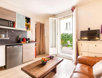Studio Montonnerre avec terrasse proche Necker et Montparnasse 2