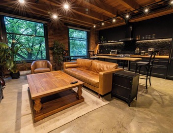 Stylish Industrial Loft Historic Gastown 2