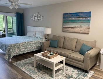 Teal Turtle Lodge Studio in Ocean Creek Resort 2