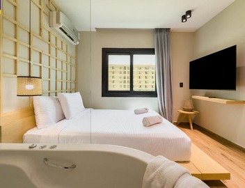 The 1BDR Layover Lounge w Jacuzzi 5min to CAI Airport 2